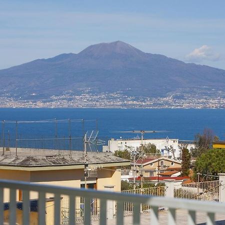 Apartamento Super Attico Vista Mare Con Piscina Península Sorrentina Exterior foto