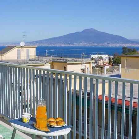 Apartamento Super Attico Vista Mare Con Piscina Península Sorrentina Exterior foto
