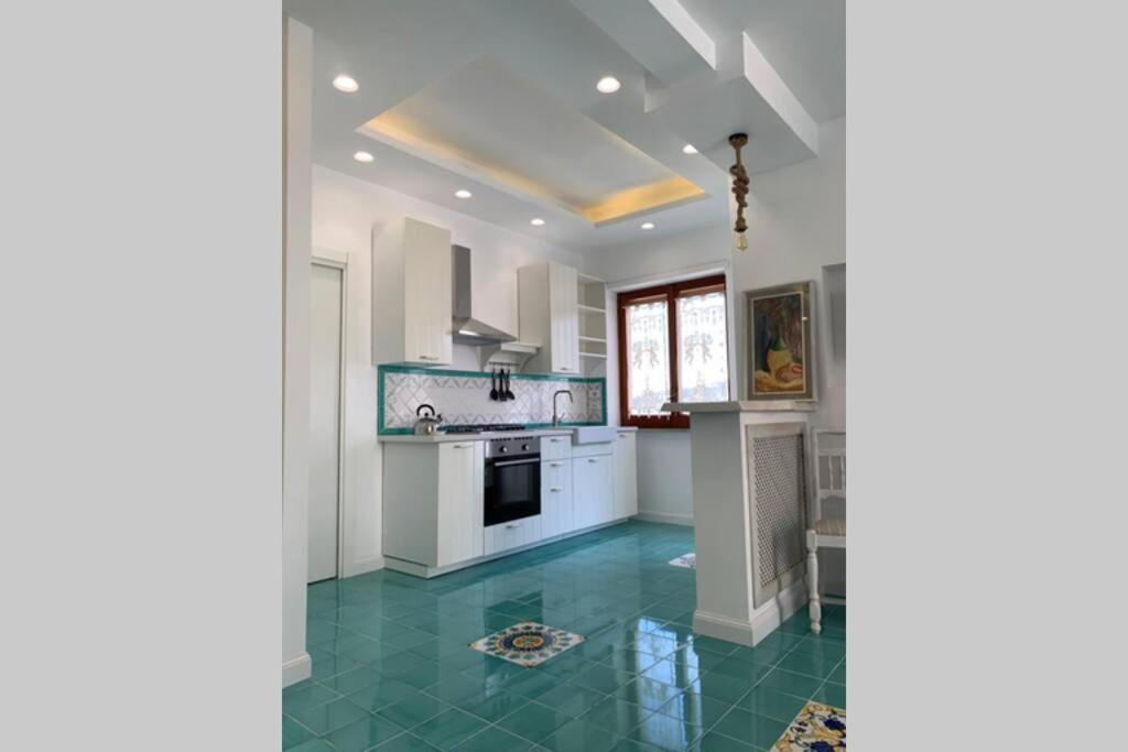 Apartamento Super Attico Vista Mare Con Piscina Península Sorrentina Exterior foto