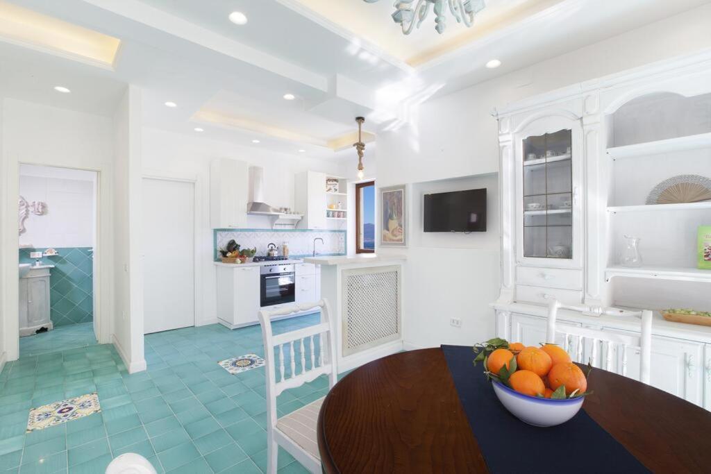 Apartamento Super Attico Vista Mare Con Piscina Península Sorrentina Exterior foto