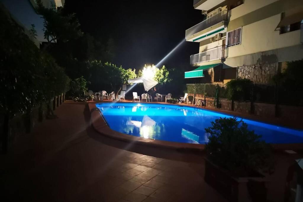 Apartamento Super Attico Vista Mare Con Piscina Península Sorrentina Exterior foto