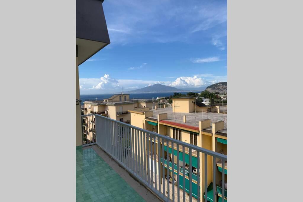 Apartamento Super Attico Vista Mare Con Piscina Península Sorrentina Exterior foto