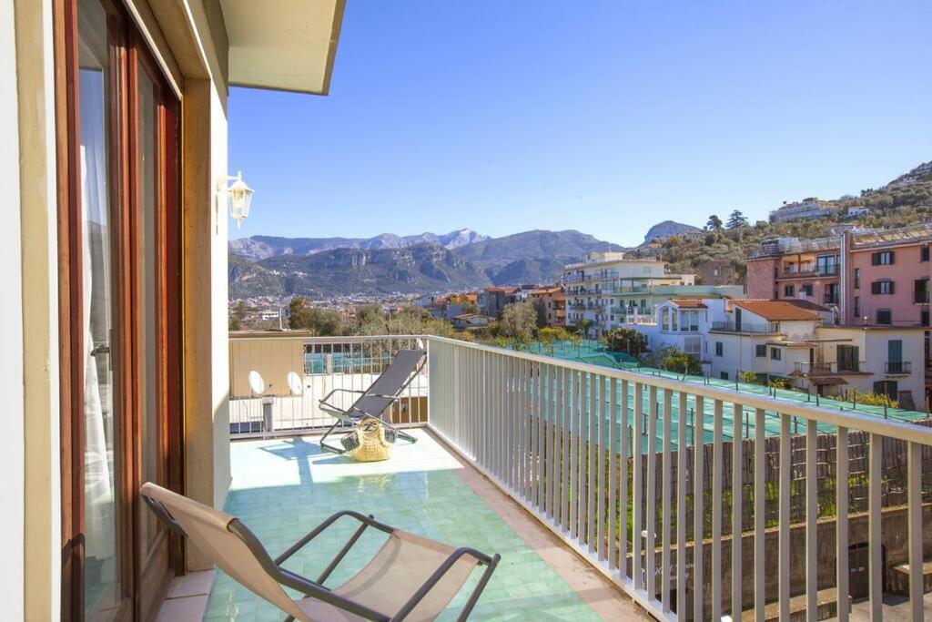 Apartamento Super Attico Vista Mare Con Piscina Península Sorrentina Exterior foto