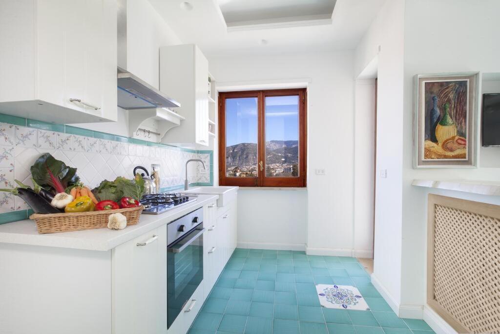 Apartamento Super Attico Vista Mare Con Piscina Península Sorrentina Exterior foto