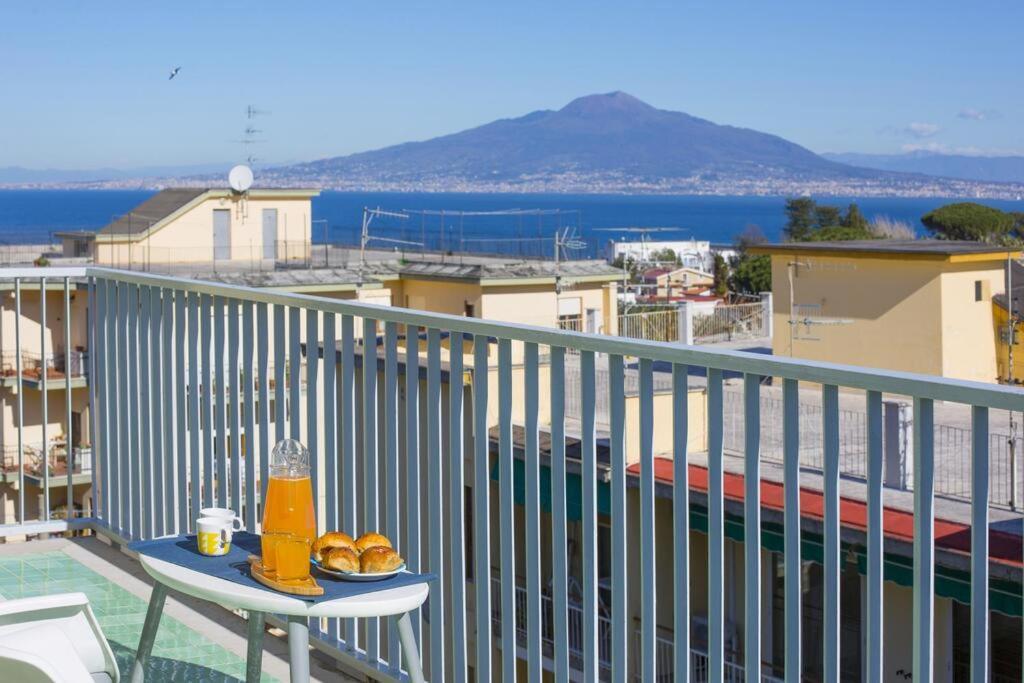 Apartamento Super Attico Vista Mare Con Piscina Península Sorrentina Exterior foto