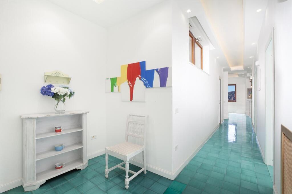 Apartamento Super Attico Vista Mare Con Piscina Península Sorrentina Exterior foto