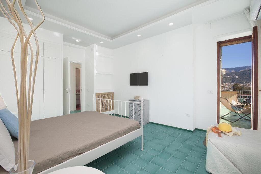 Apartamento Super Attico Vista Mare Con Piscina Península Sorrentina Exterior foto