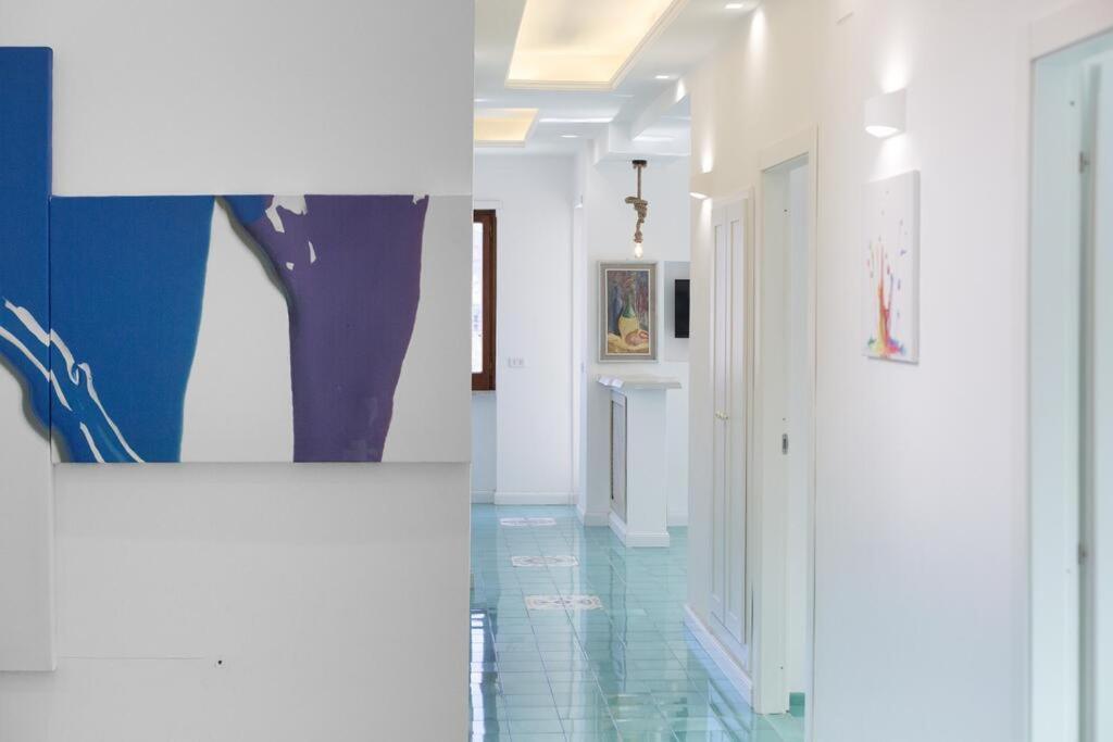 Apartamento Super Attico Vista Mare Con Piscina Península Sorrentina Exterior foto