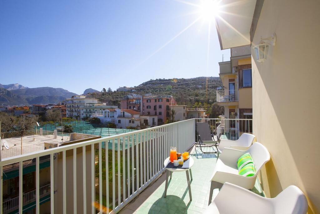 Apartamento Super Attico Vista Mare Con Piscina Península Sorrentina Exterior foto